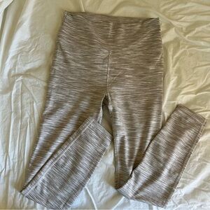 Outdoor Voices Flow High Waist 7/8 Leggings in Oatmeal